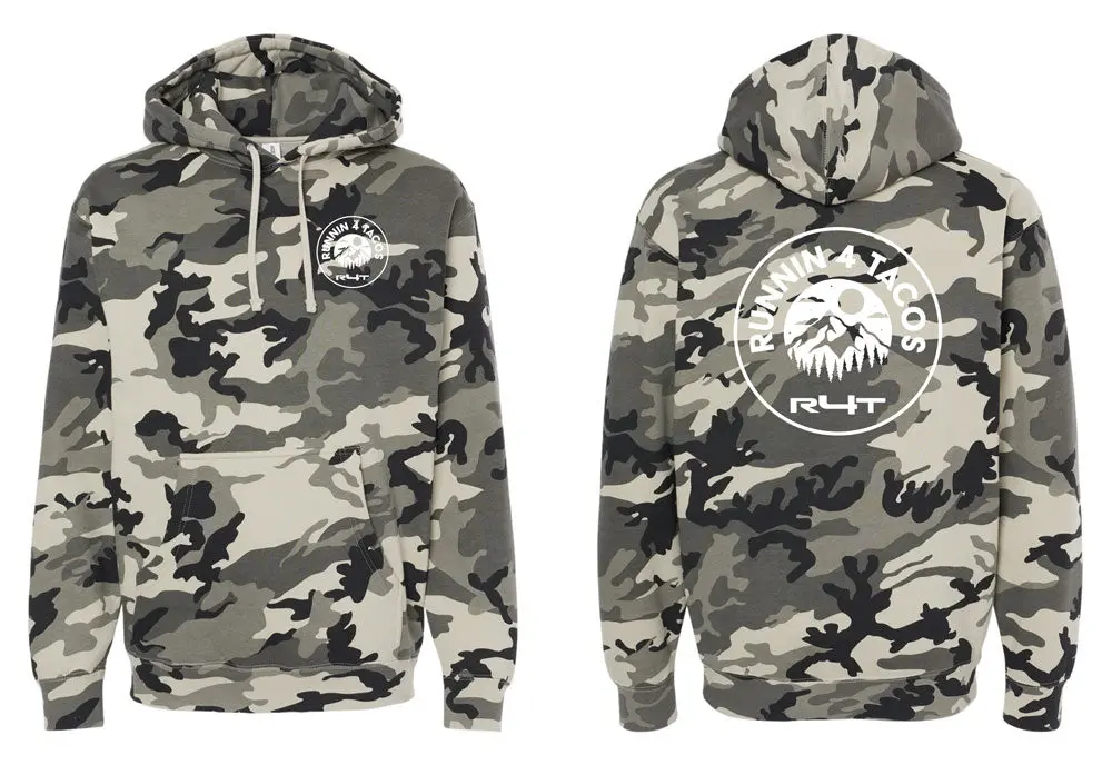 R4t - Hoodie - Snow Camo 1