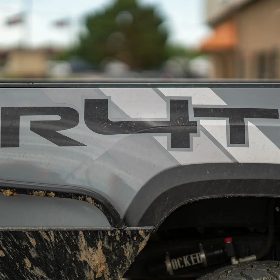 R4T Custom Truck Bed Decal – Durable Vinyl Graphics
