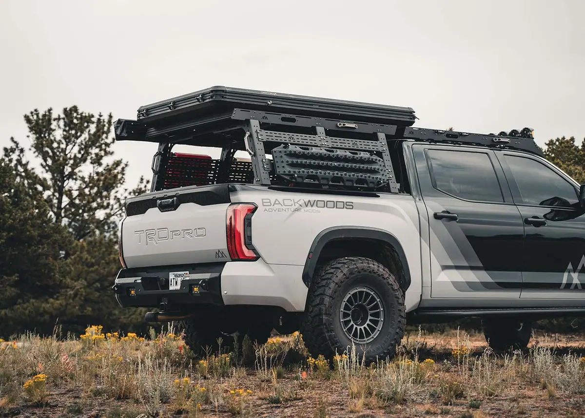 Backwoods Adventure Mods - Bed Rack - Full Height - Toyota Tundra (2022+) 1