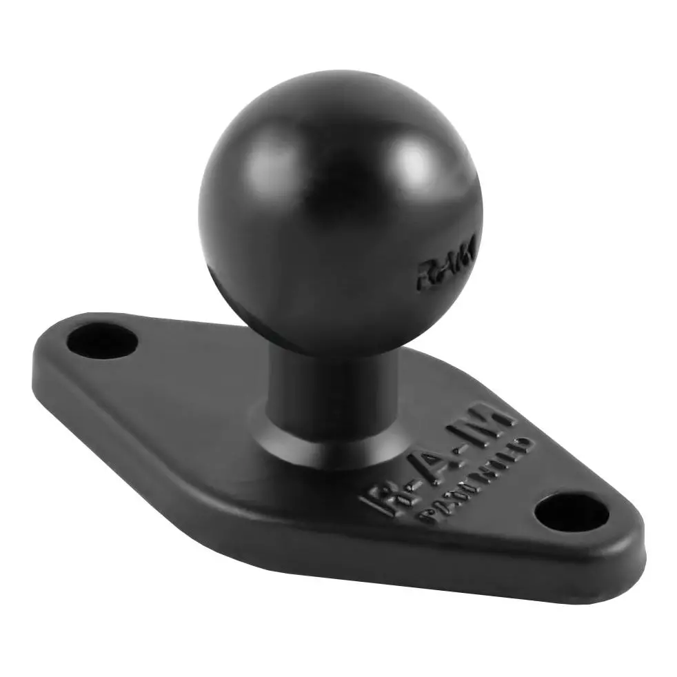 Ram - Diamond Plate 2.43" X 1.31" With B Size 1" Ball 1