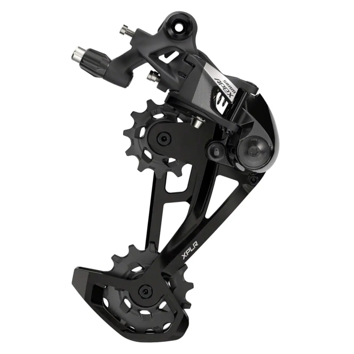 Sram Apex Xplr Rear Derailleur - 12-Speed Medium Cage 44T Max Black D1 1