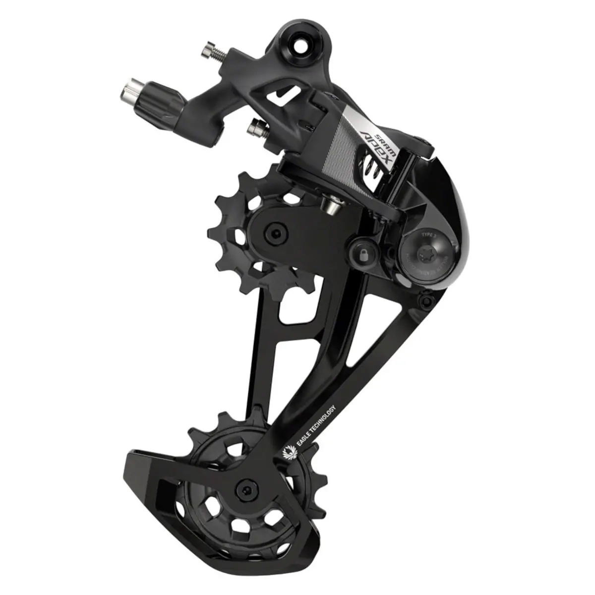 Sram Apex Eagle Rear Derailleur - 12-Speed Long Cage 52T Max Black D1 1