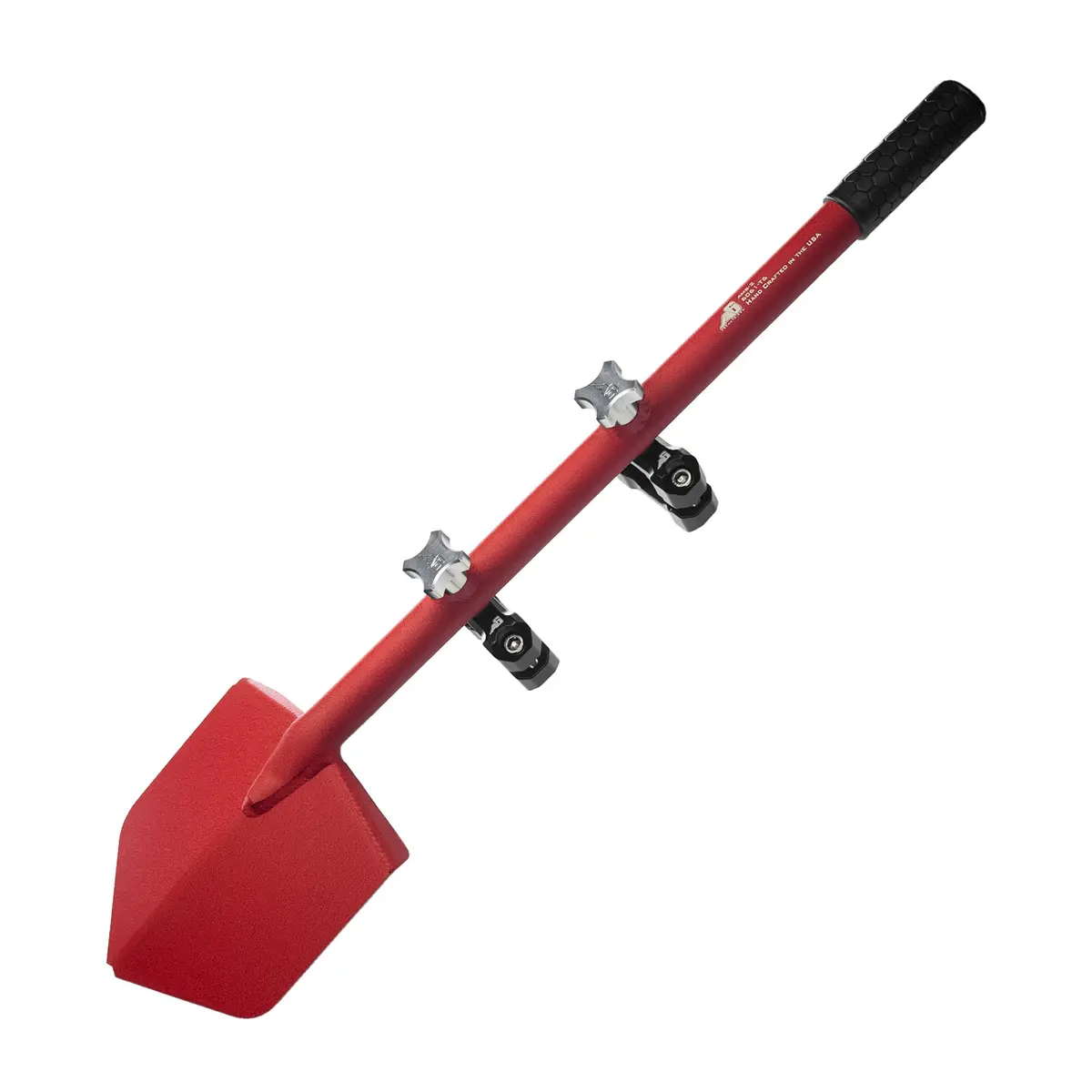 Agency 6 - Shovel / Mount Combo - Red Long Shovel / Black Umd With Knobs 1