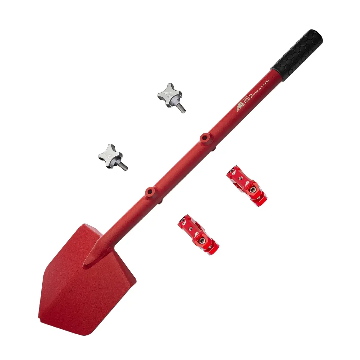 Agency 6 -Shovel / Mount Combo - Red Long Shovel / Red Umd With Knobs 2