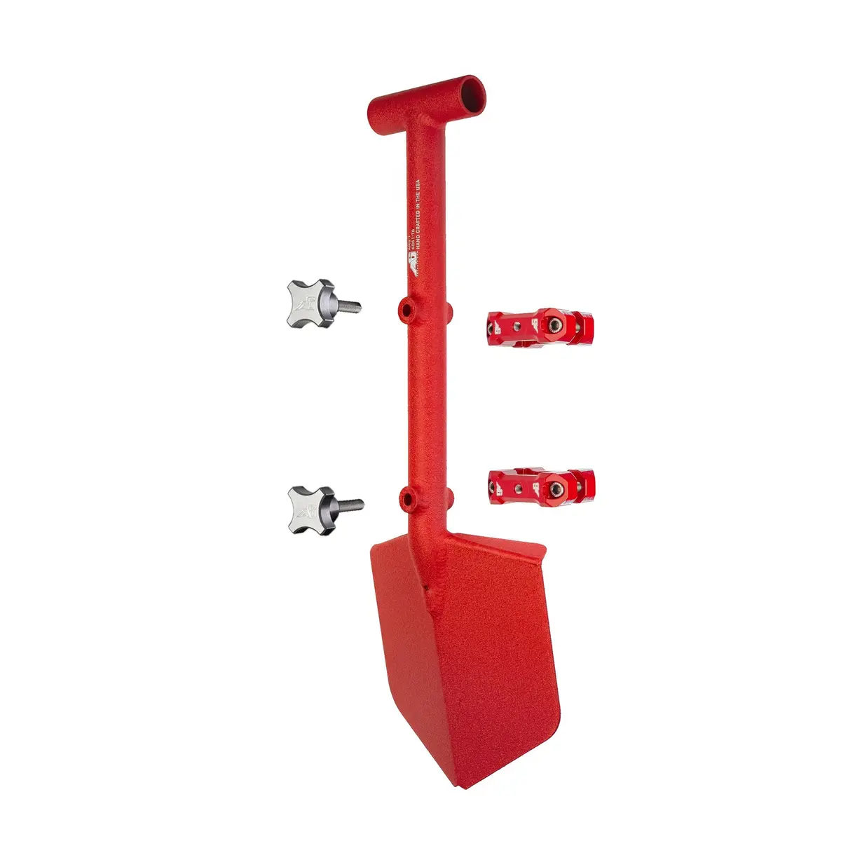 Agency 6 - Shovel / Mount Combo - Red Mini Shovel / Red Umd With Knobs 1