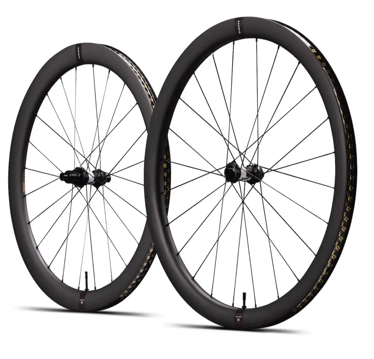 Reserve 42/49 Turbulent Aero Wheelset - 700C 12X100mm Front / 12X142mm Rear Centerlock Hg 11R / Dt Swiss 350 Sp 1