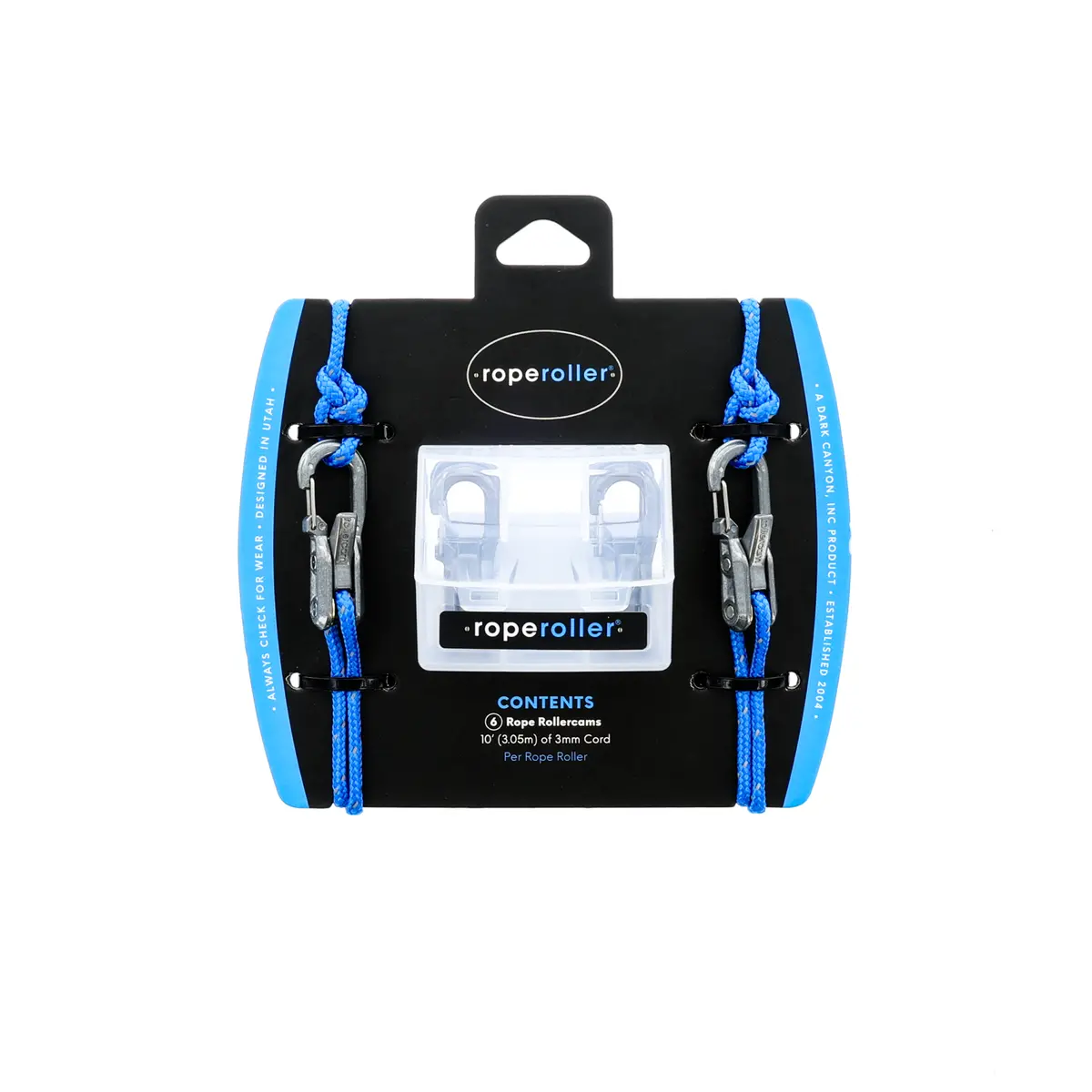 Rollercam - 6-Pack Roperoller With Accessory Cord And Carry Case 1