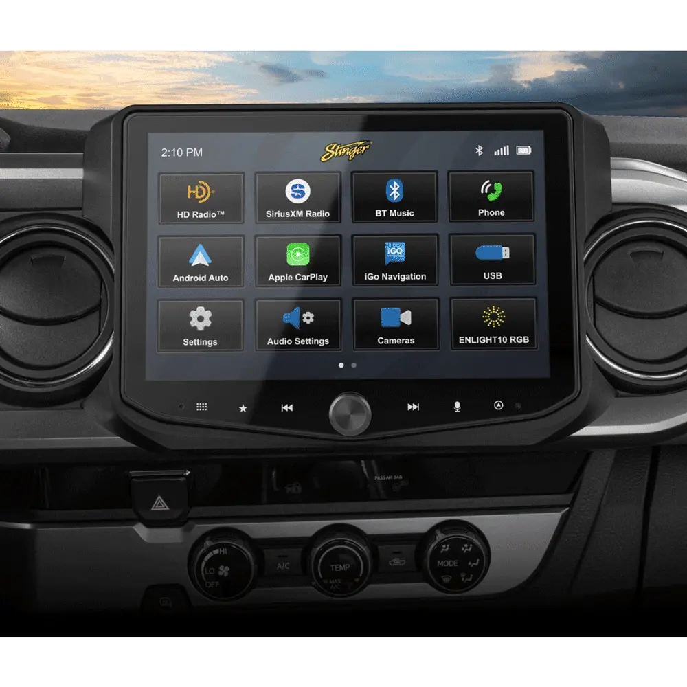 Stinger - Horizon10 Toyota Tacoma (2016-2023) 10" Plug-And-Play Radio Kit 1