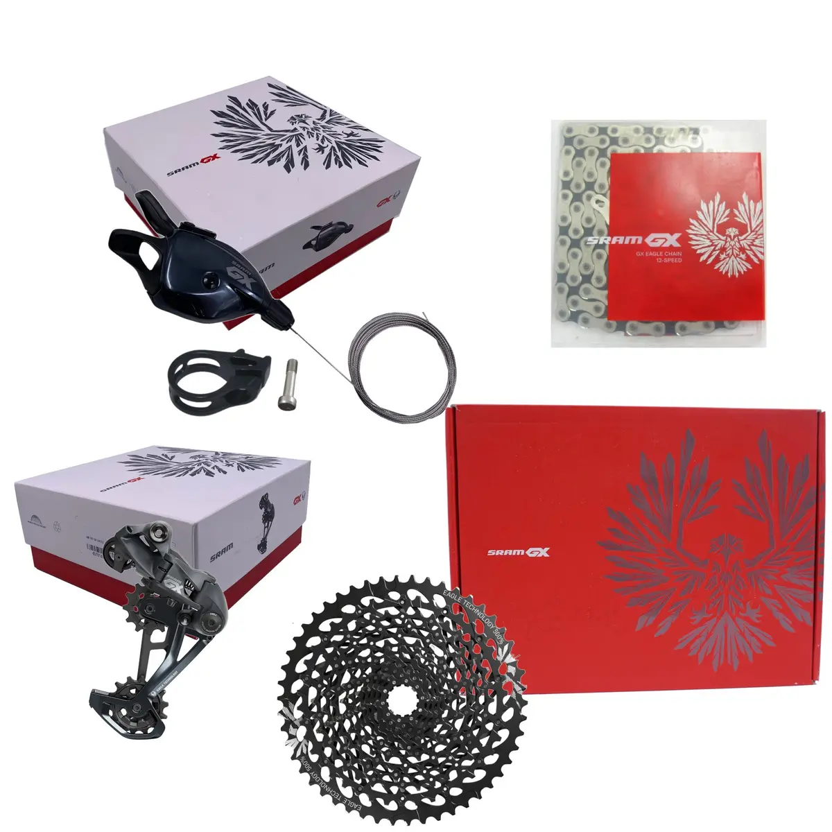 Sram Eagle Gx Lunar Xd 12 Speed 4 Piece Groupset Kit 1