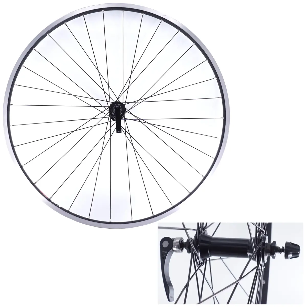 Sun Ringle Cr-18 700C Black Front Qr Wheel 1