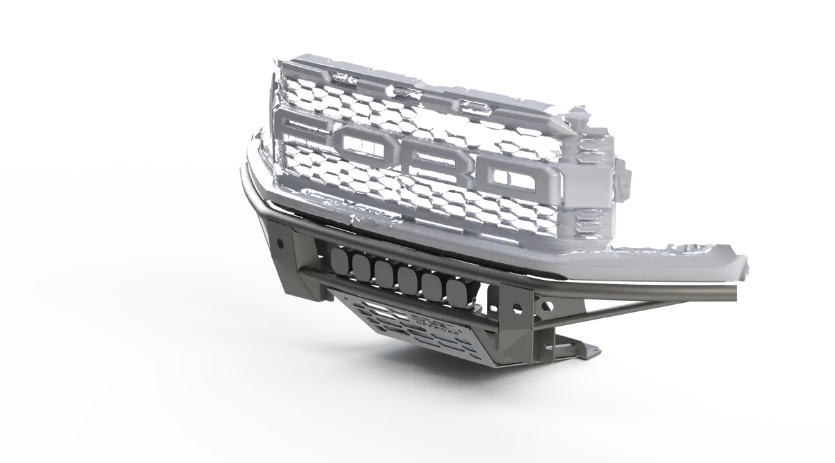 Svc Offroad Baja Flush Bolt-On Front Bumper - Gen 3 Ford Raptor / R 5