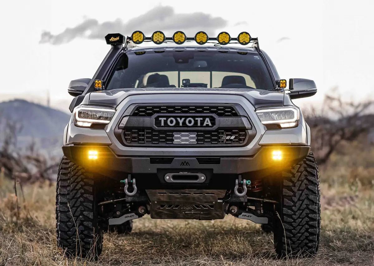 Backwoods Adventure Mods -  Hi-Lite Overland Front Bumper (No Bull Bar) - Toyota Tacoma (2016-2023) 1