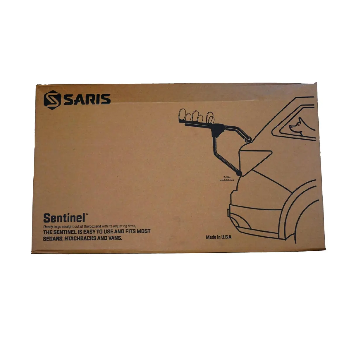 Saris Sentinel 2 Bike Car Trunk Rack 2