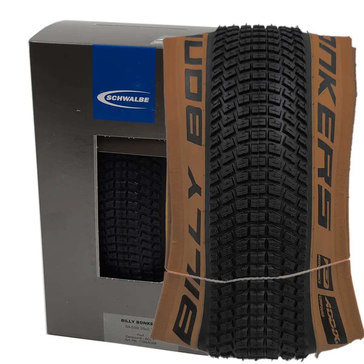 Schwalbe Billy Bonkers 26X2.10 Addix Bronzewall Gravel Folding Tire 1