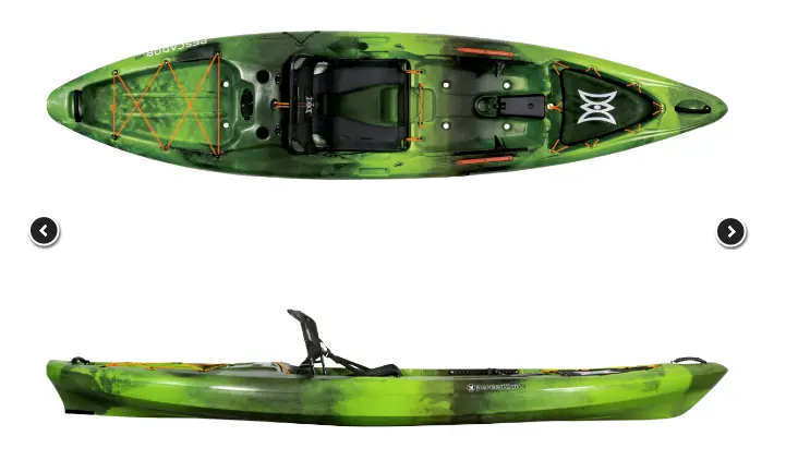 12' Perception Pescador Pro Sit On Top Fishing 1