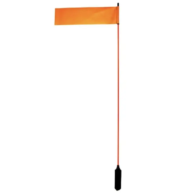 Visiflag, 52In Tall Mast With Flag, Mighty Mount / Geartrac Ready 1