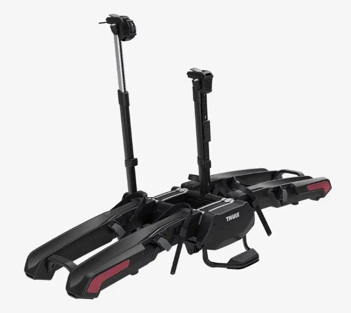 Epos 2-Bike Platform Hitch Bike Rack Black/Aluminum 1