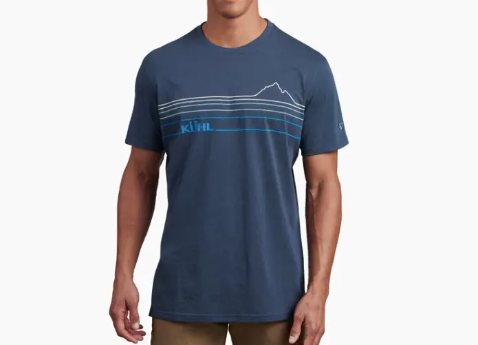 Mountain Lines Unisex Graphic T-Shirt
