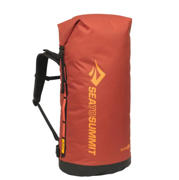 Big River Dry Backpack 75L Large Picante Red 1