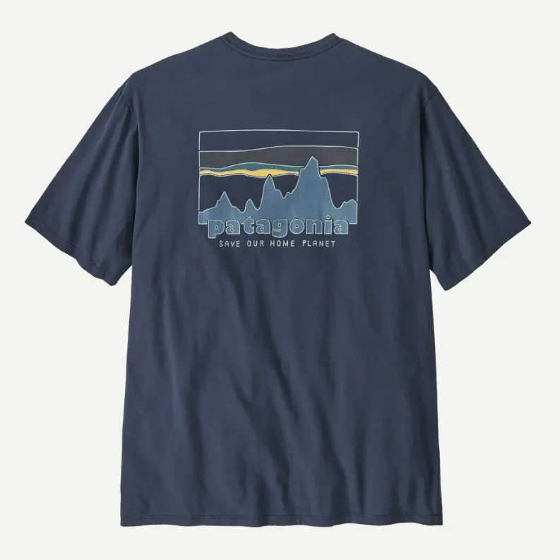 Men's '73 Skyline Organic Cotton T-Shirt - Image 6