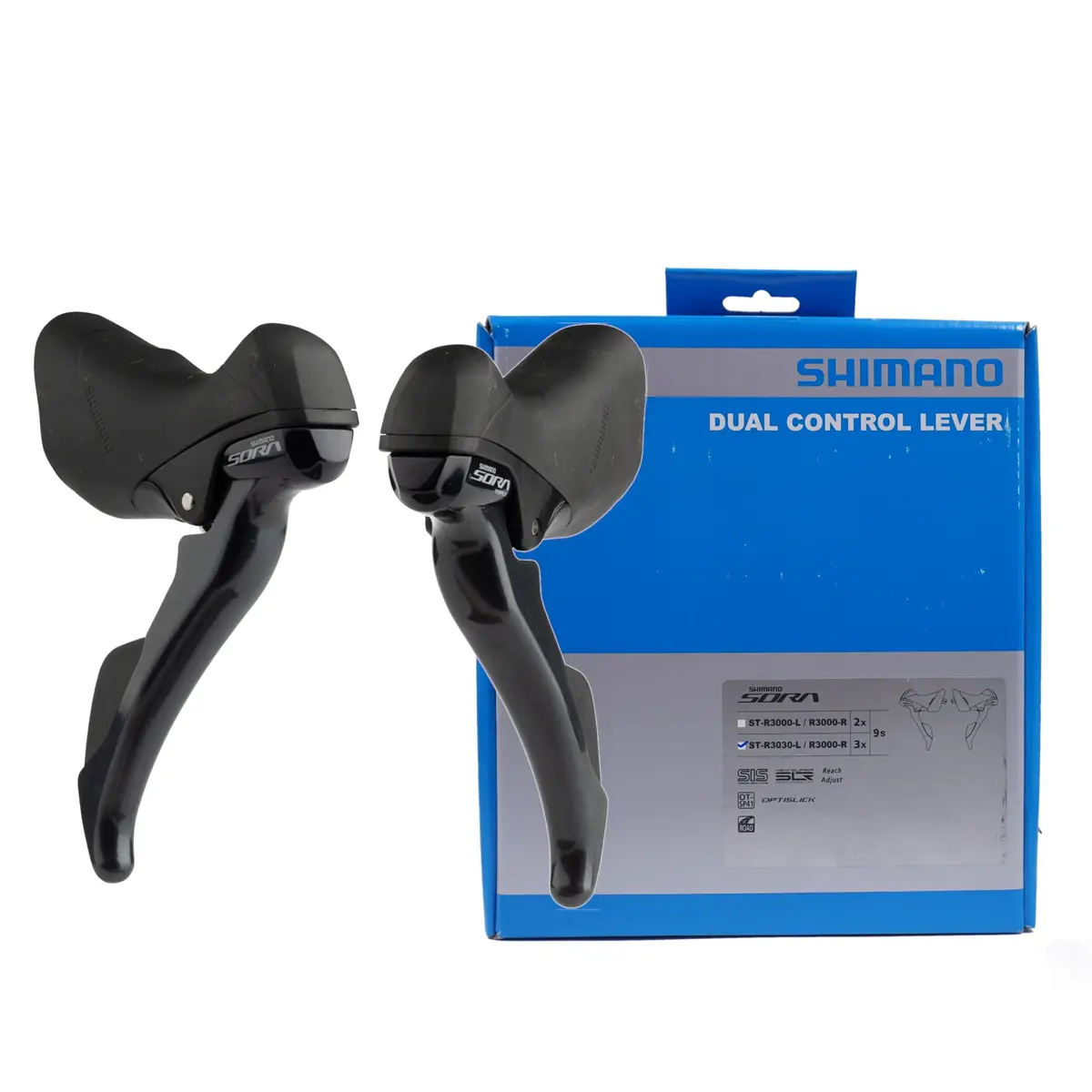 Shimano Sora R3030 3X9-Speed Shifter Set 1