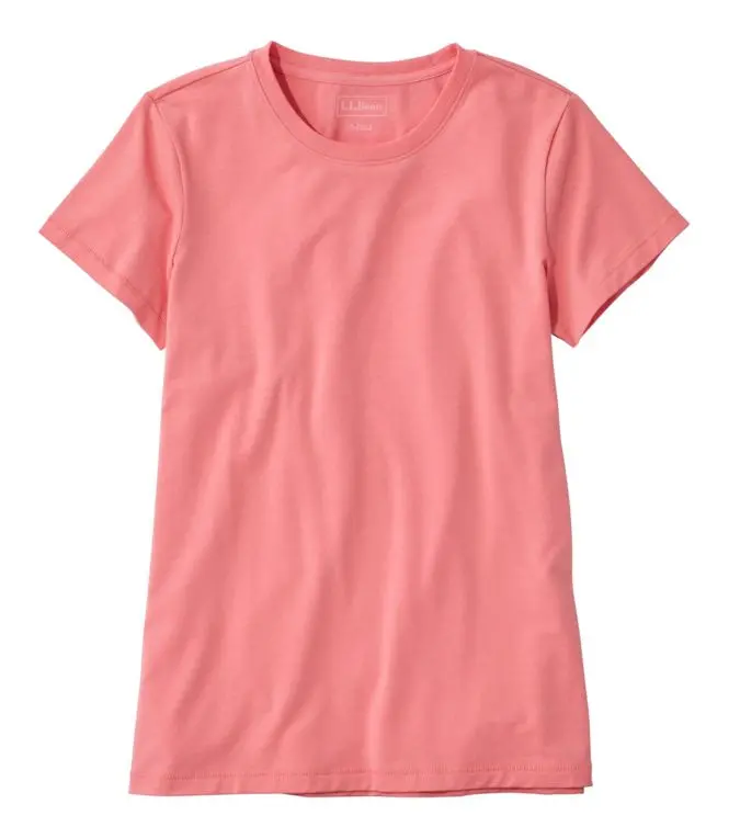 Soft Stretch Supima Crewneck Tee – Women's Short Sleeve Everyday Top