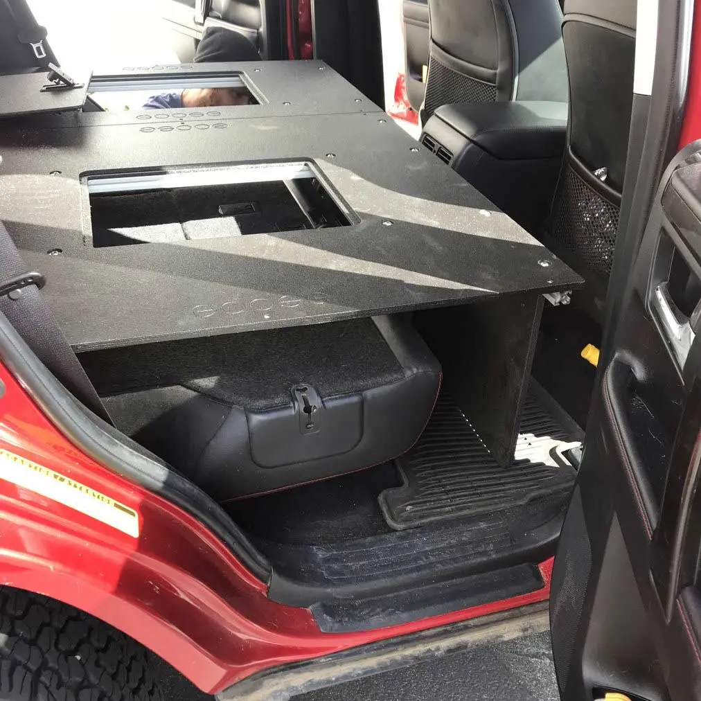 Goose Gear - Stealth Sleep & Storage Package With Fitted Top Plate - Toyota 4Runner (2010-Present) 4