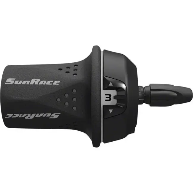 Sunrace M21 3-Speed Front Friction (Micro Click) Twist Shifter 2
