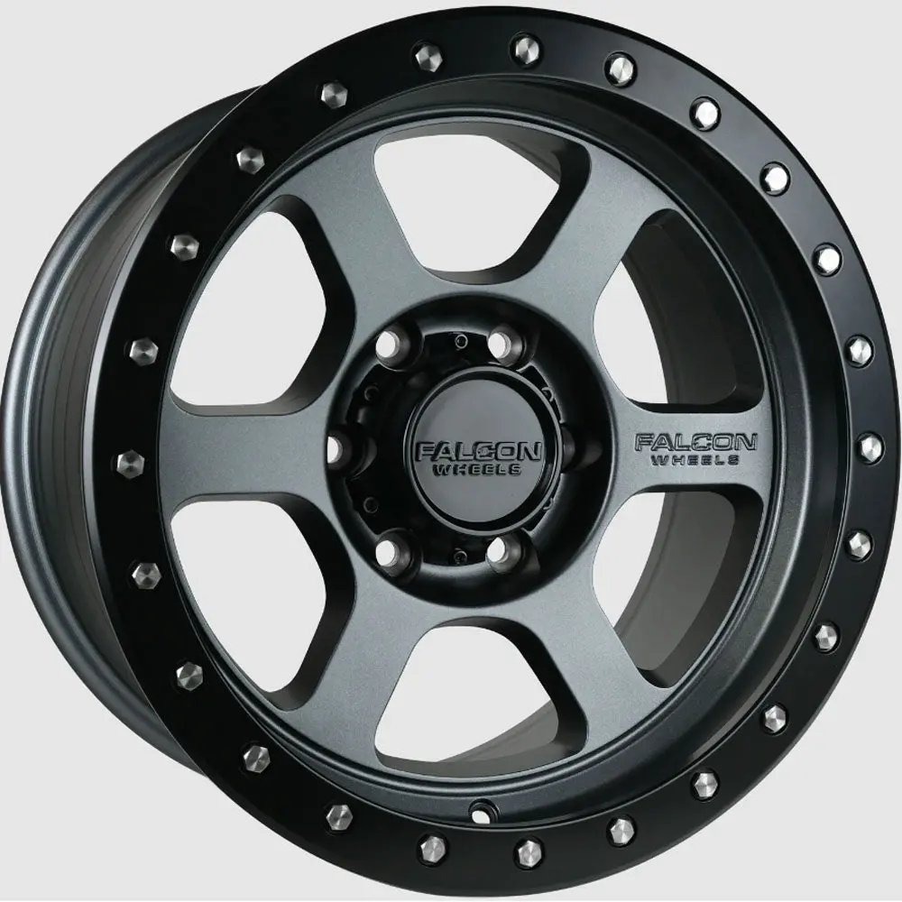 Falcon Wheels - T1 - Matte Gunmetal 1