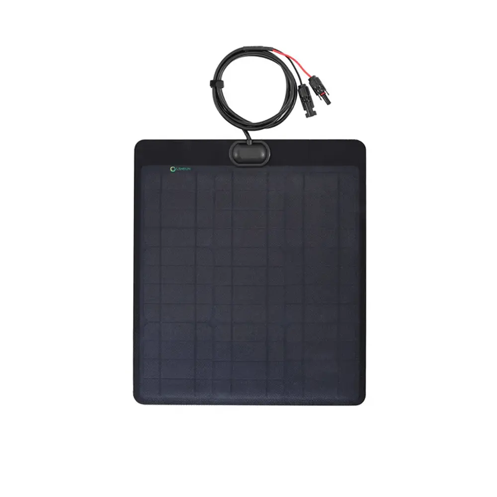 Lensun Solar - 25W Hood Flexible Solar Panel - Sport - Toyota Tacoma (2005-2015) 1