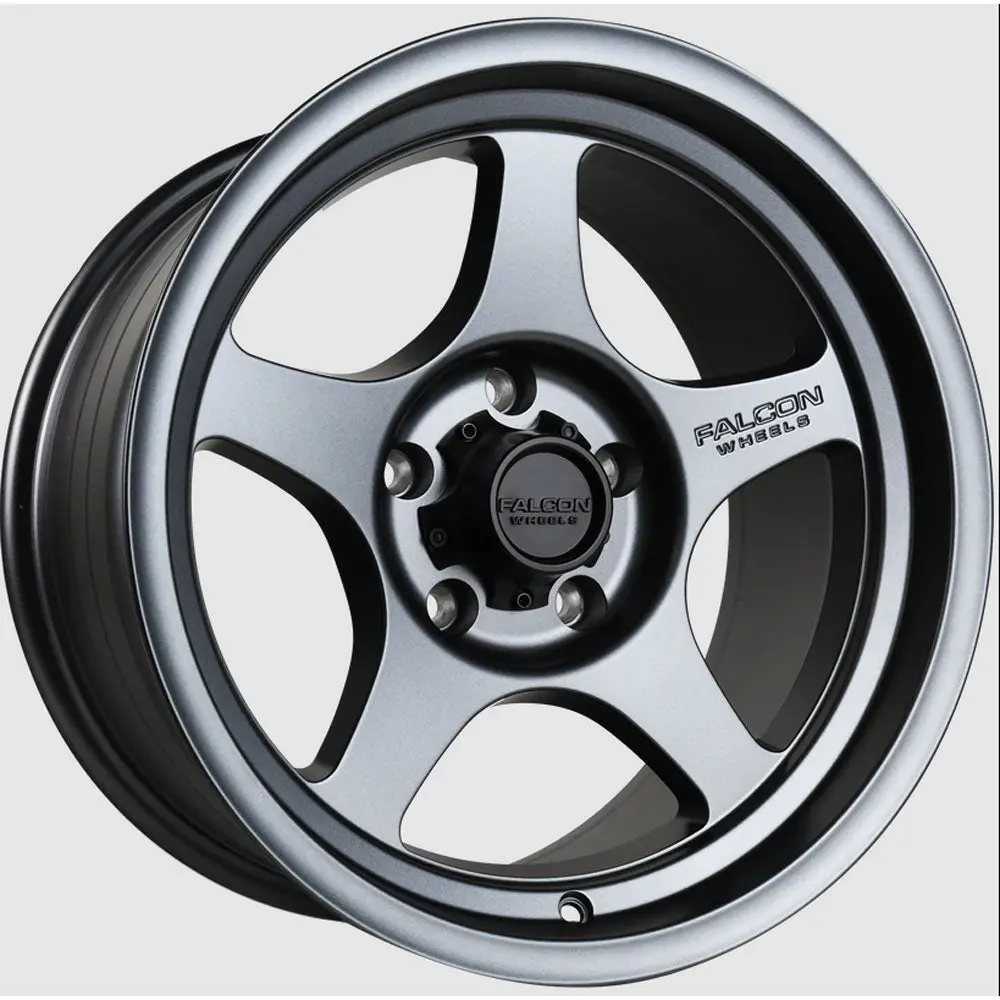 Falcon Wheels - T2 - Matte Gunmetal 1