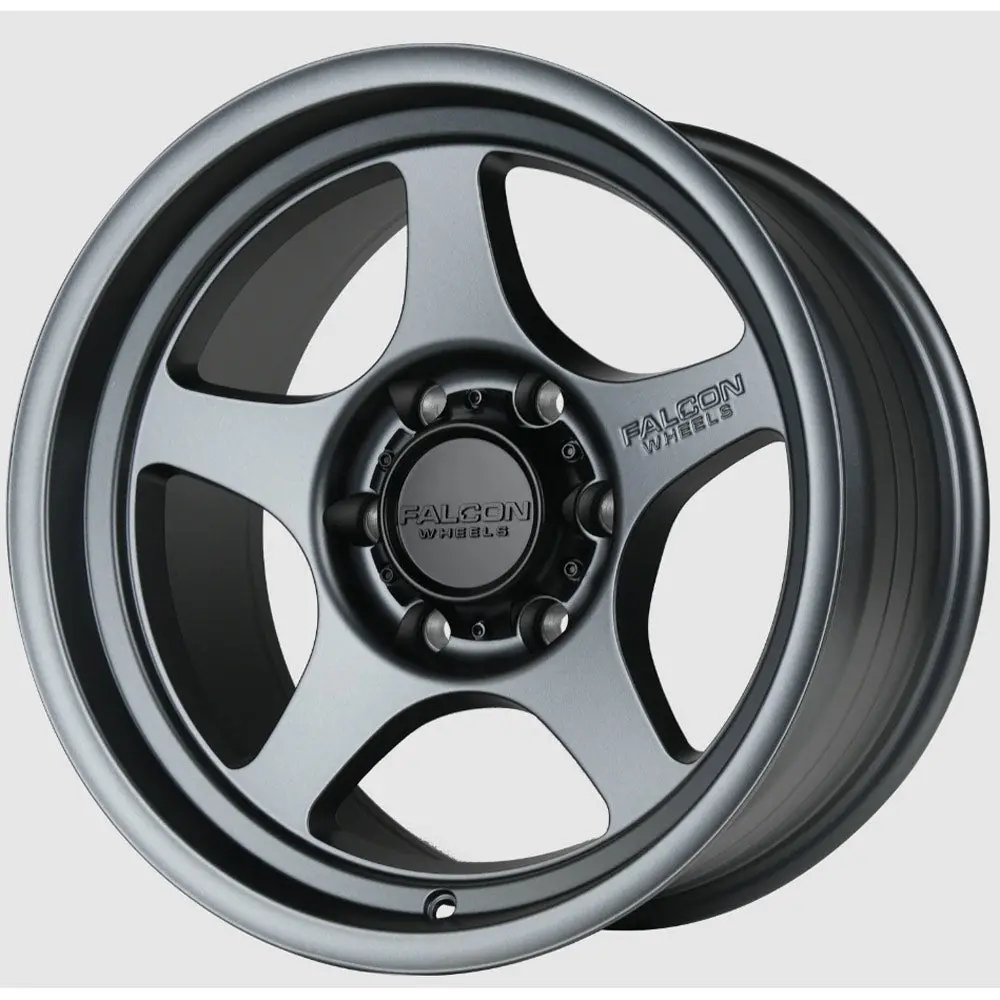Falcon Wheels - T2 - Matte Gunmetal 3