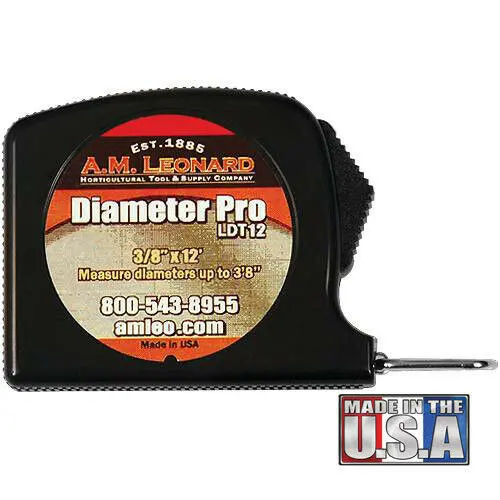 A.M. Leonard Diameter Tape (Item #Ldt12) 1