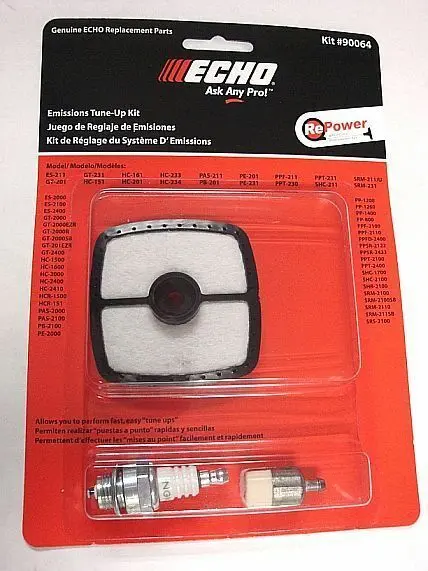 90157 90064 Echo Maintenance Tune Up Kit Pb-2100 Srm-231 Srm-201 Gt-201 Hc-1500 1