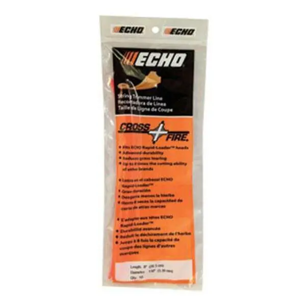 Echo Cross-Fire 8 In. X .095 Trimmer Lines (50 Pack) 102222952 1