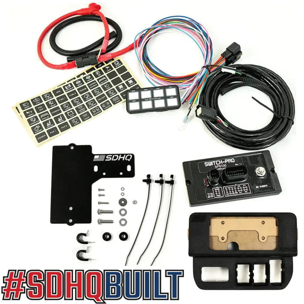 Sdhq - Complete Switch Pros Sp-9100 Mounting Kit - Toyota Tacoma (2016-2023) 1