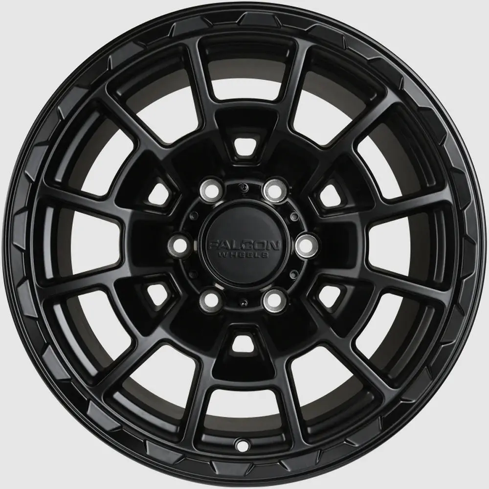 Falcon Wheels - T4 Spyder - Matte Black 2