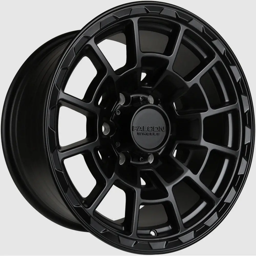 Falcon Wheels - T4 Spyder - Matte Black 1