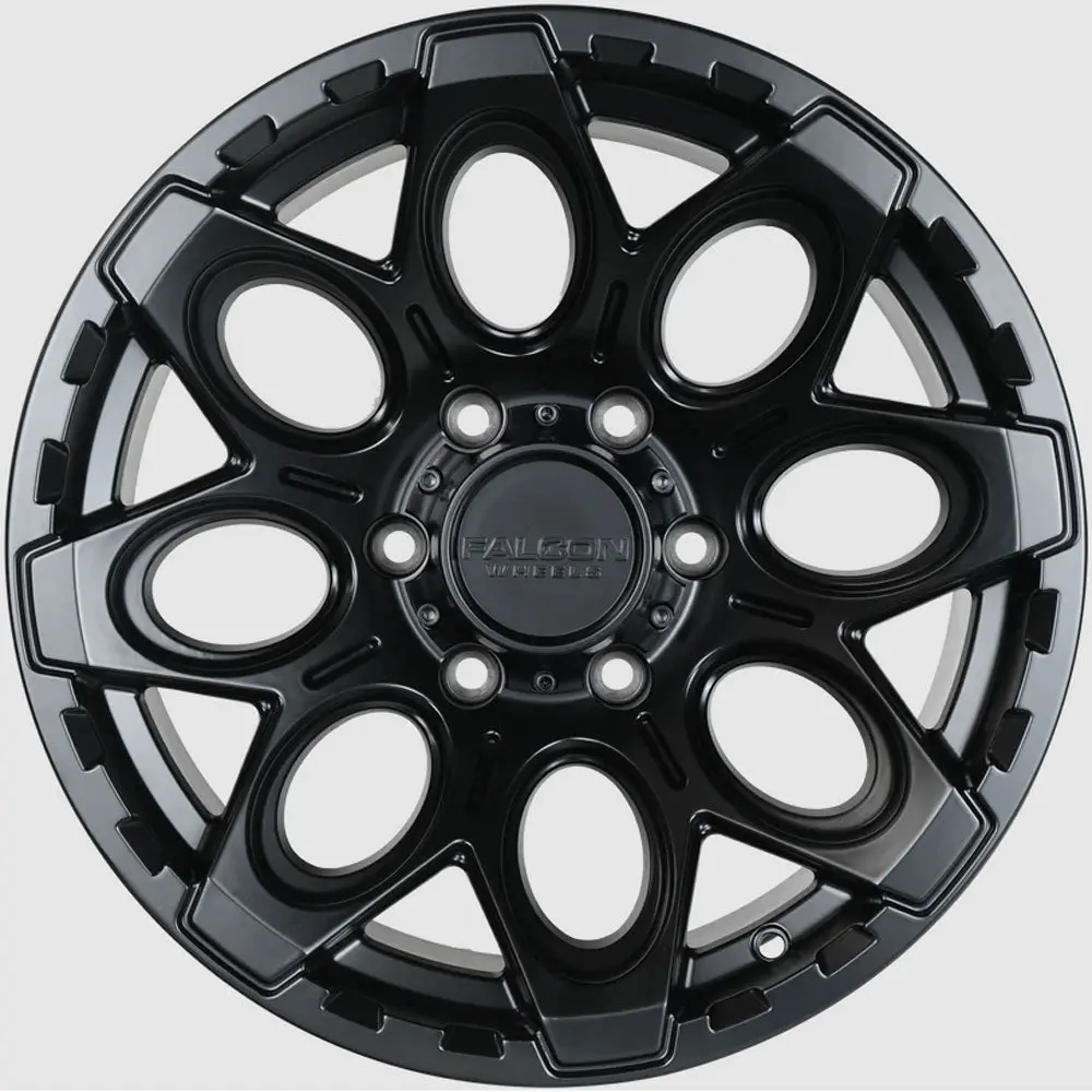 Falcon Wheels - T6 Diablo - Matte Black 2