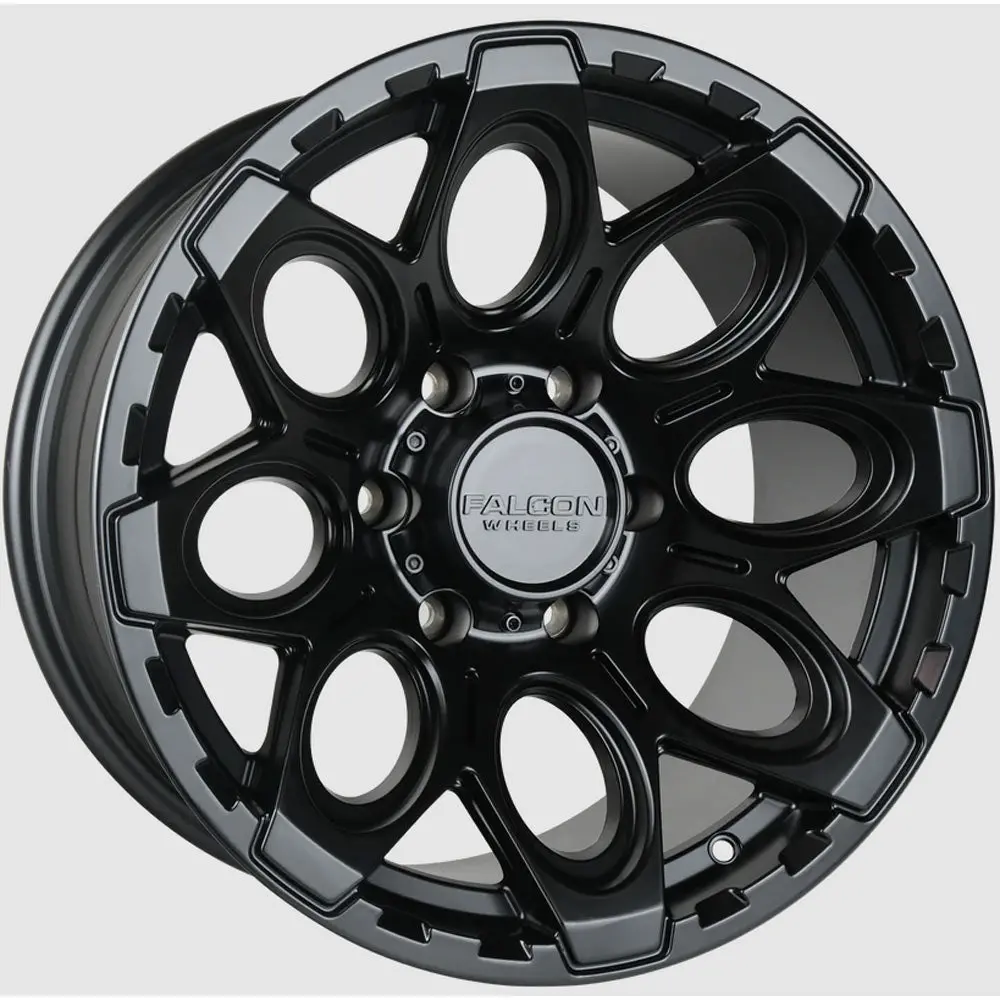 Falcon Wheels - T6 Diablo - Matte Black 1
