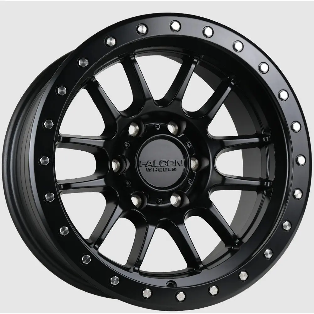 Falcon Wheels - T7 - Matte Black 1