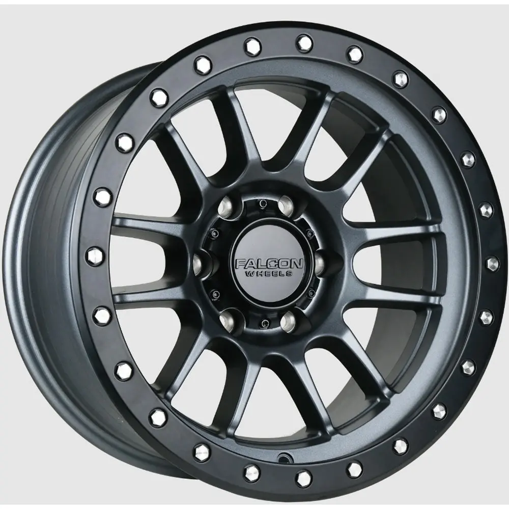 Falcon Wheels - T7 - Matte Gunmetal 1