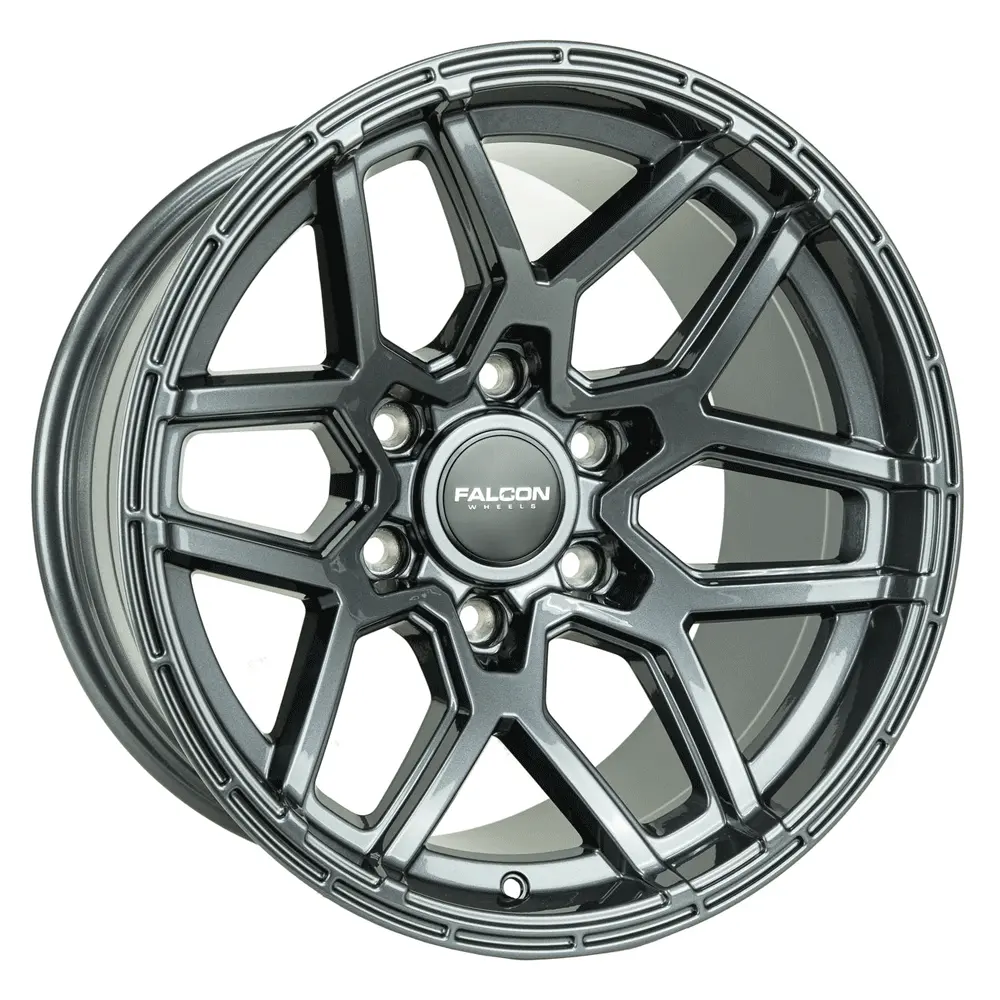 Falcon Wheels - T9 "Atlas" Gloss Gunmetal 1