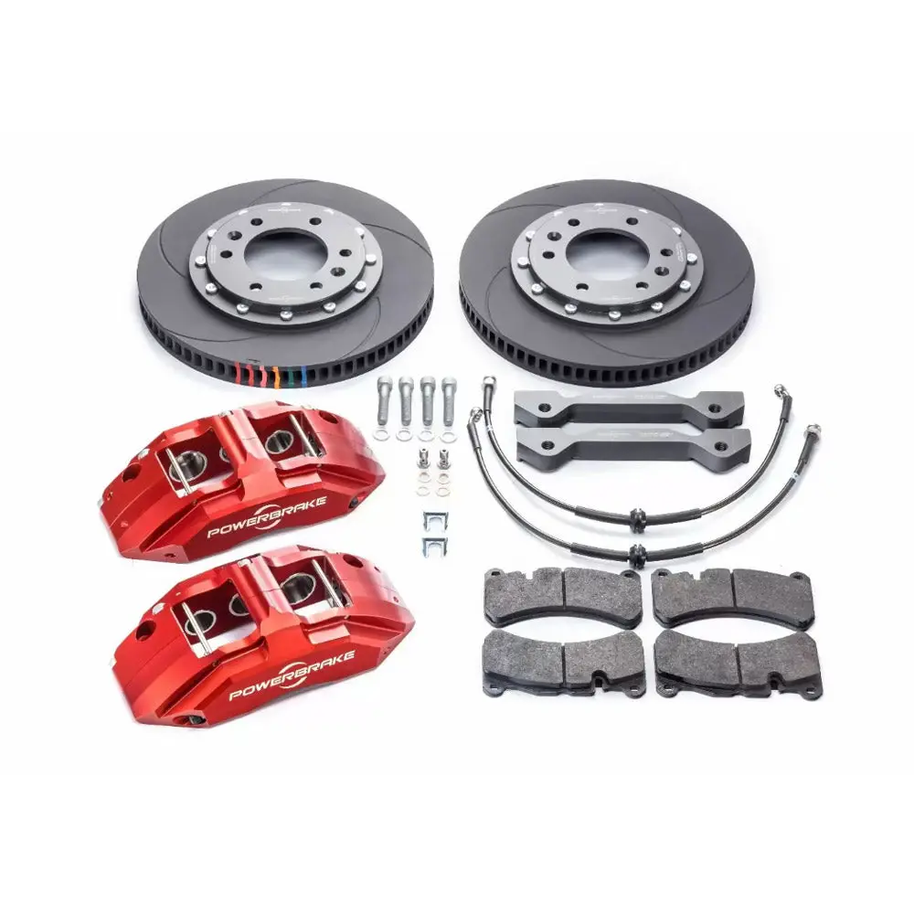 Powerbrake - X-Line Big Brake Kits - Red - Toyota Tundra (2016-2021) 1