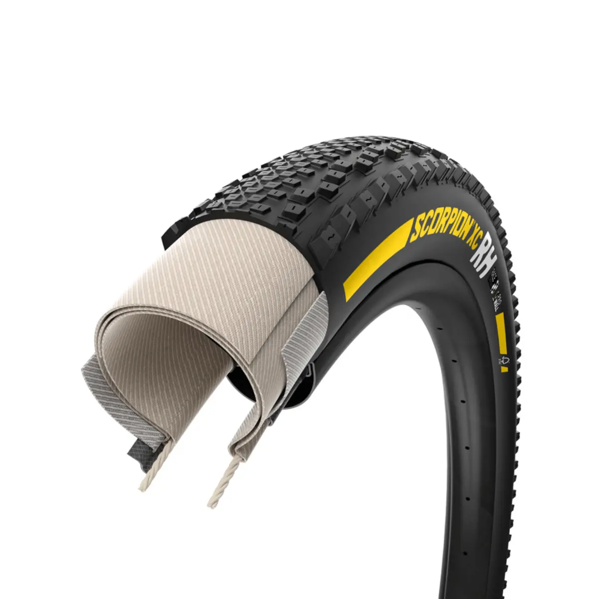 Pirelli Scorpion Xc Rh 29X2.4 Tubeless Prowall Race Tire Yellow Label Team Edition 1