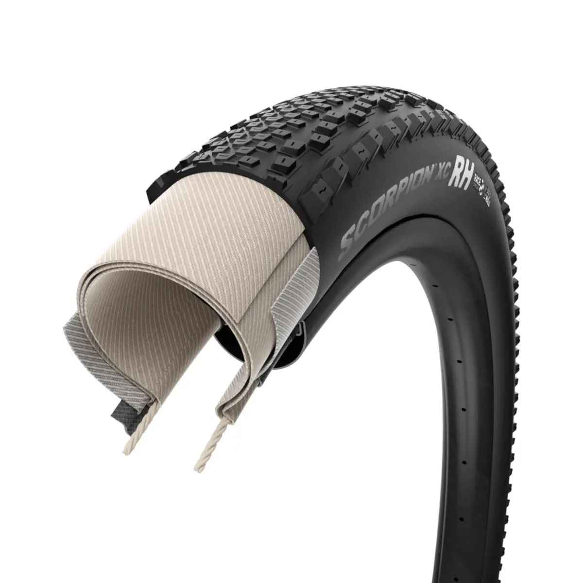 Pirelli Scorpion Xc Rh 29X2.4 Tubeless Prowall Race Tire Silver 1