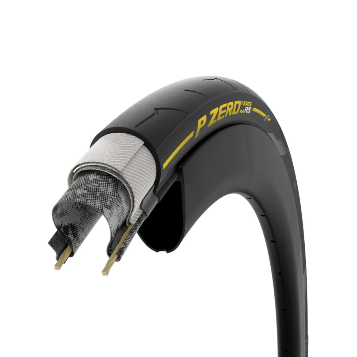 Pirelli P Zero Race Tlr Rs 700C Tubeless Speedcore Smartevo Tire Yellow Label Team Edition 1