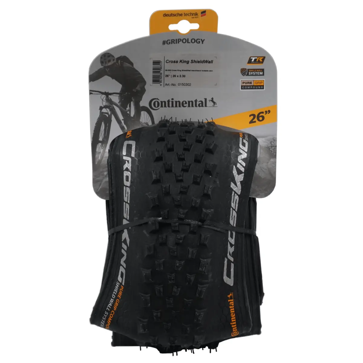 Continental Cross King 26X2.30 Puregrip Shieldwall System E25 Tubeless Tire 1