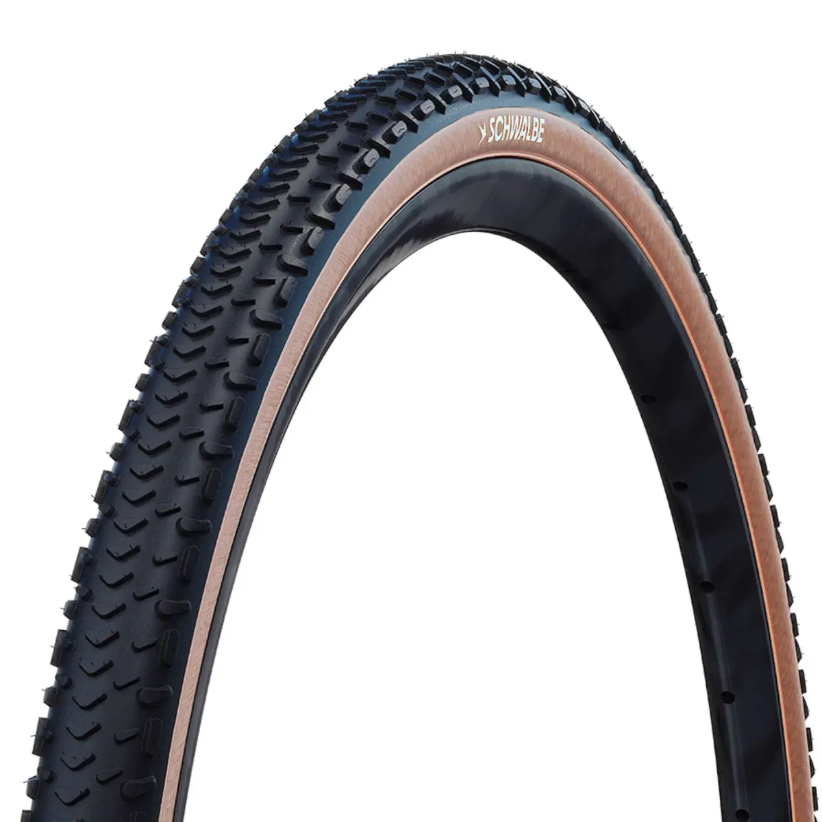 Schwalbe G-One Rx Pro 700C Tubeless Folding Brown Sidewall Gravel Tire 2
