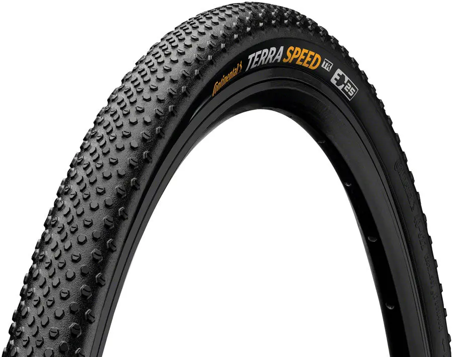 Continental Terra Speed E25 650B Tubeless Blackchili Protection Tire Black 1